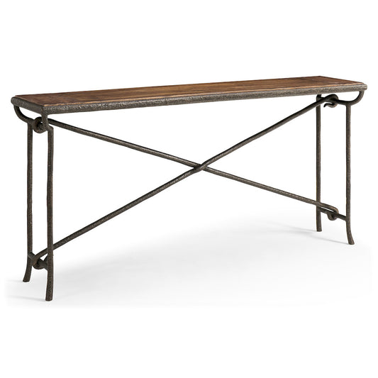 Jonathan Charles Fine Furniture - Forge Iron Console Table - 491318-CMF view 1