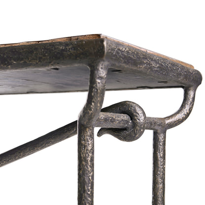 Jonathan Charles Fine Furniture - Forge Iron Console Table - 491318-CMF view 5