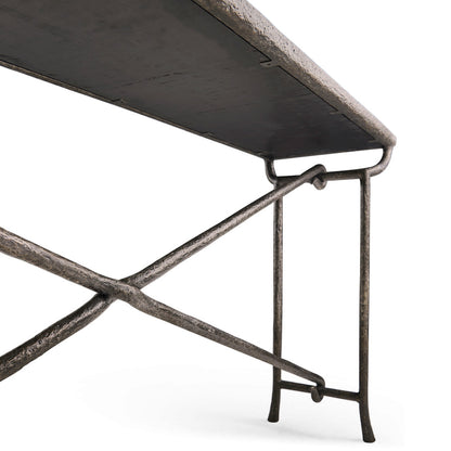 Jonathan Charles Fine Furniture - Forge Iron Console Table - 491318-CMF view 6