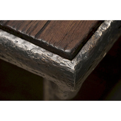 Jonathan Charles Fine Furniture - Forge Iron Square End Table - 491316-CMF view 5
