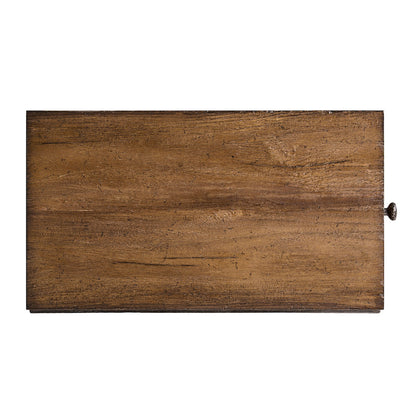 Jonathan Charles Fine Furniture - Forge Iron Storage Side Table - 491317-CMF view 5