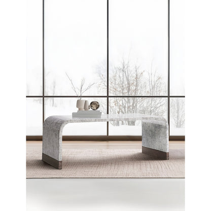 Jonathan Charles Fine Furniture - Gaia Rectangular Coffee Table - 500539-EC001 view 9
