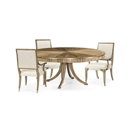 Jonathan Charles Fine Furniture - Hamilton Round Golden Amber Dining Table - 496000-72D-PGA veiw 5