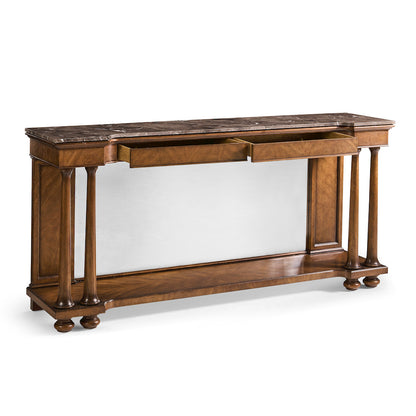 Jonathan Charles Fine Furniture - Hattie Mirrored Console Table - 496209-CWM view 3