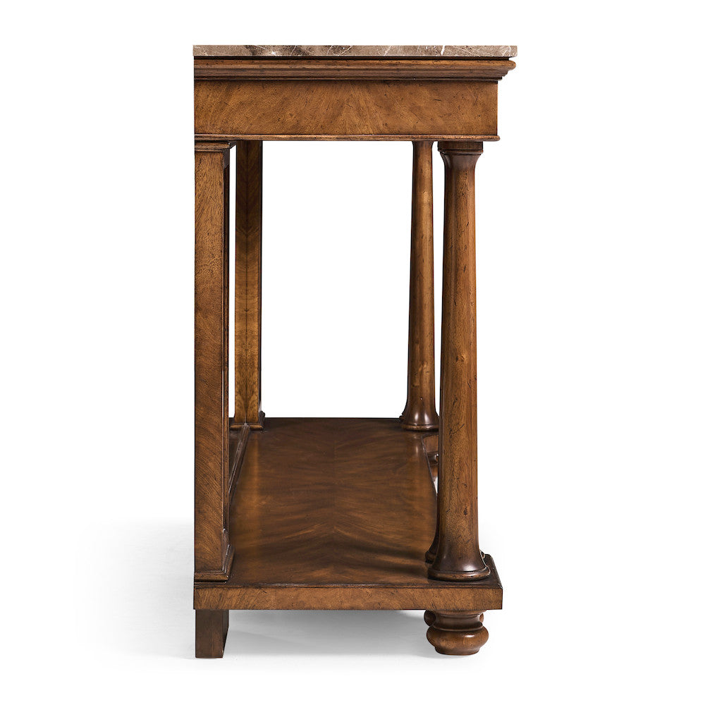 Jonathan Charles Fine Furniture - Hattie Mirrored Console Table - 496209-CWM view 4
