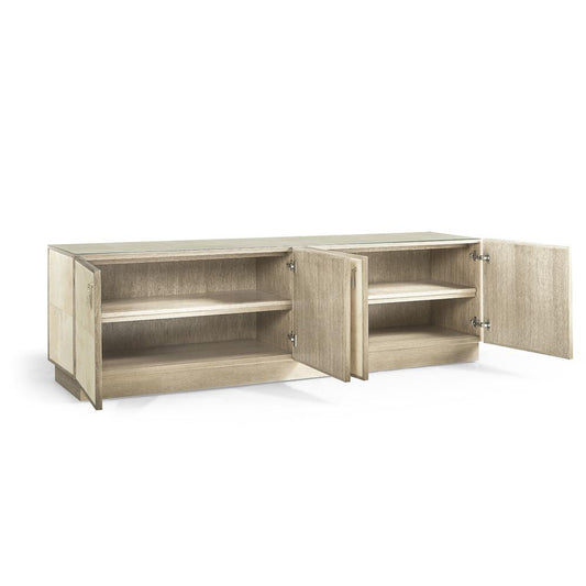 Jonathan Charles Fine Furniture - Hydra Entertainment Console - 001-3-AT0-PMO veiw 2