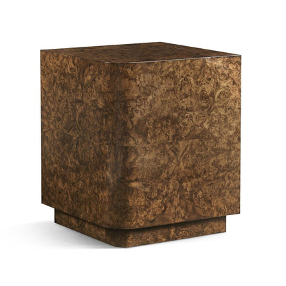 Jonathan Charles Fine Furniture - Jacques Radius End Table - 007-3-BN0-WBL veiw 1