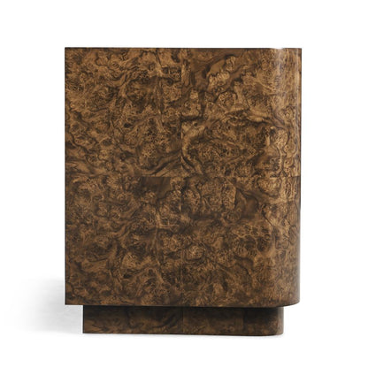 Jonathan Charles Fine Furniture - Jacques Radius End Table - 007-3-BN0-WBL veiw 3