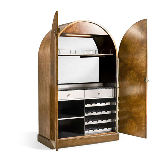 Jonathan Charles Fine Furniture - JC Modern - Jacques Bar Armoire - 007-2-L50-NCJ veiw 2
