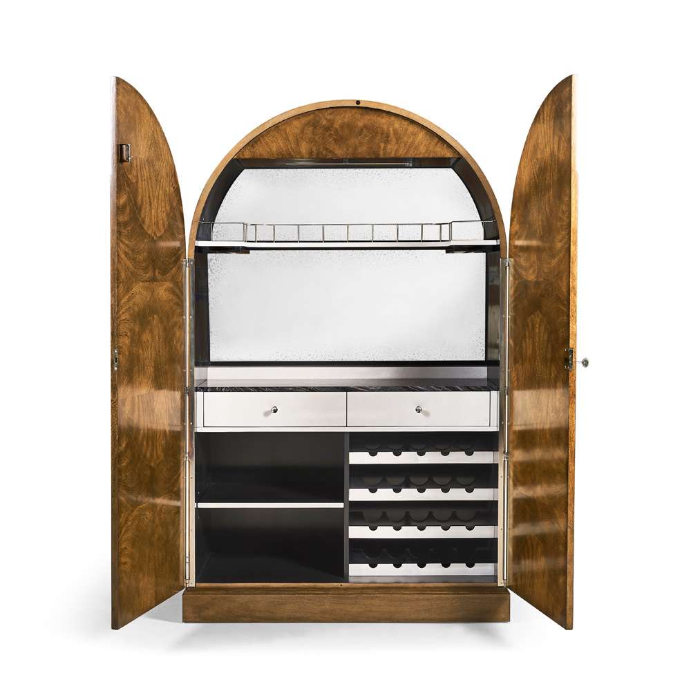 Jonathan Charles Fine Furniture - JC Modern - Jacques Bar Armoire - 007-2-L50-NCJ veiw 4