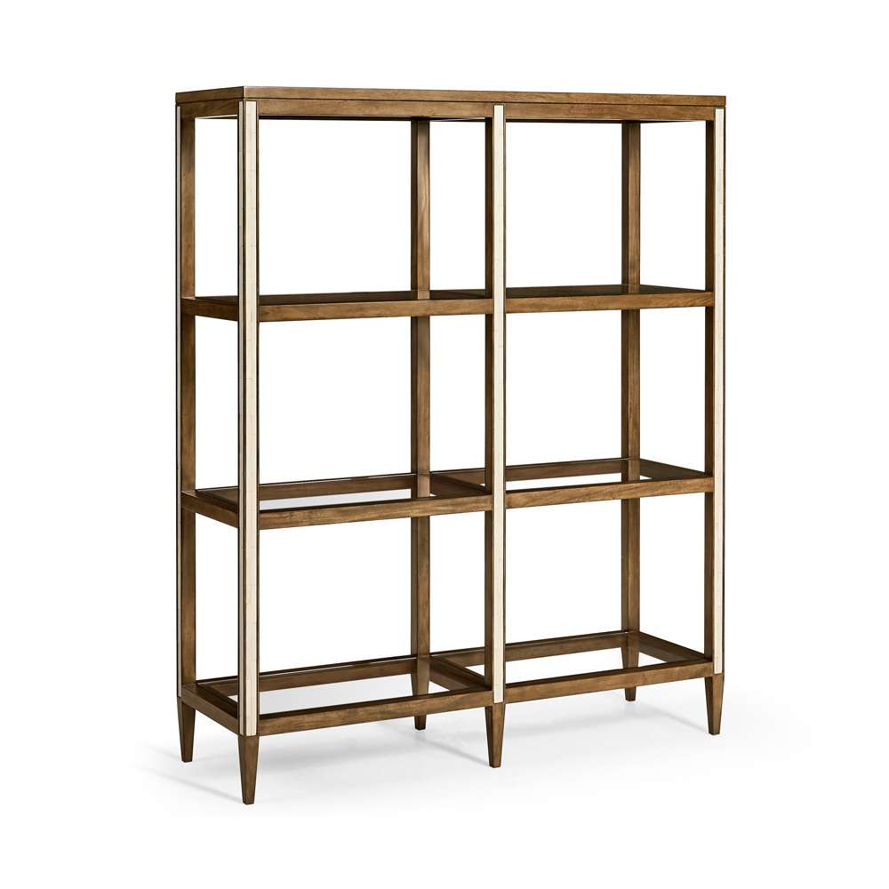 Jonathan Charles Fine Furniture - JC Modern - Jacques Etagere - 007-3-140-WBL veiw 1