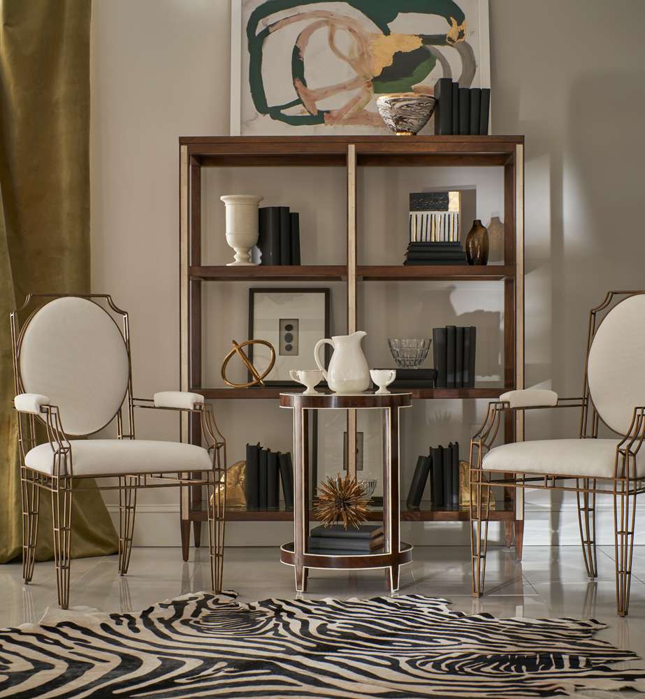 Jonathan Charles Fine Furniture - JC Modern - Jacques Round End Table - 007-3-DN1-WBL veiw 7