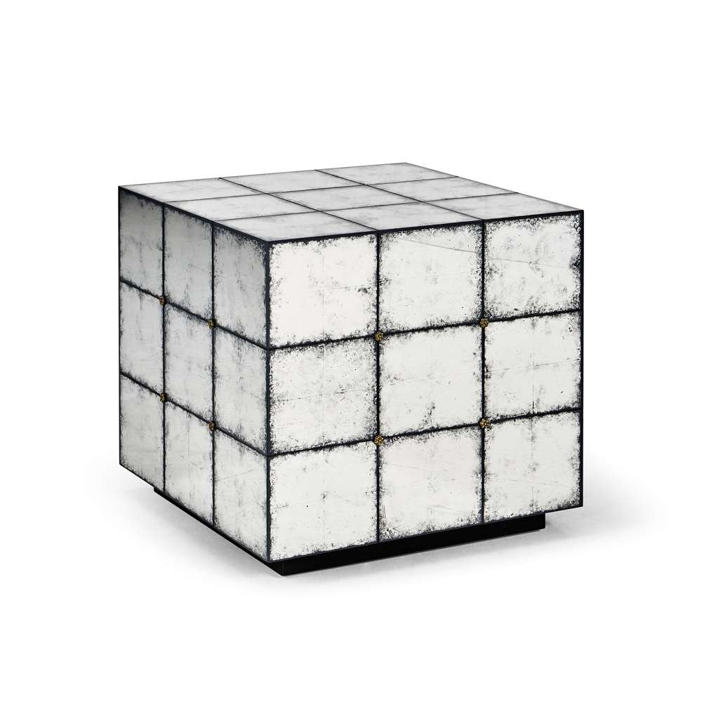 Jonathan Charles Fine Furniture - JC Modern - Luna Square End Table - 007-3-BN2-EGL veiw 1
