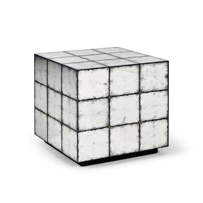 Jonathan Charles Fine Furniture - JC Modern - Luna Square End Table - 007-3-BN2-EGL veiw 1