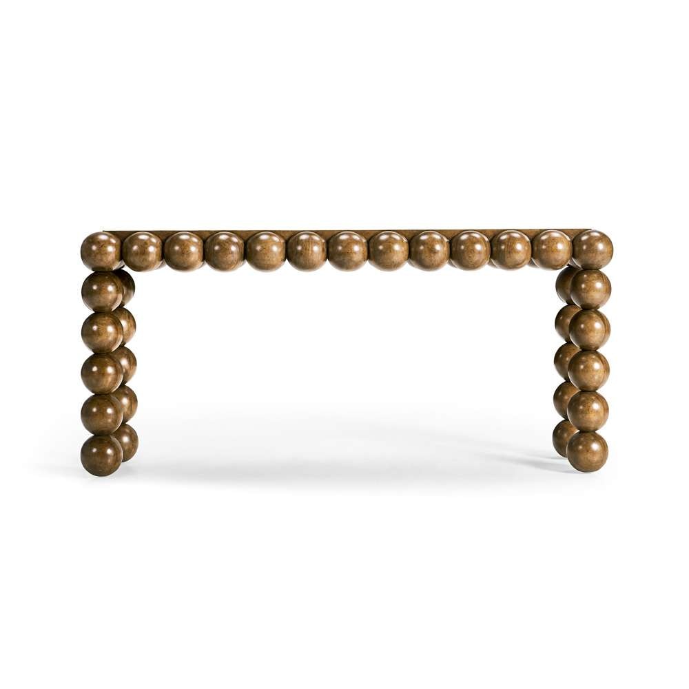 Jonathan Charles Fine Furniture - JC Modern - Orb Console Table - 007-3-AT1-MBM veiw 2