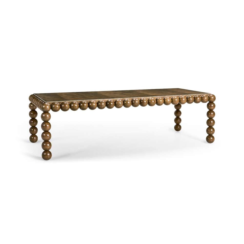 Jonathan Charles Fine Furniture - JC Modern - Orb Rectangular Dining Table - 007-2-A60-MBM view 1