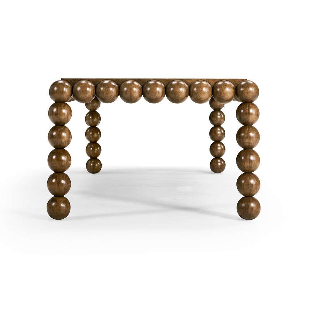 Jonathan Charles Fine Furniture - JC Modern - Orb Rectangular Dining Table - 007-2-A60-MBM veiw 3