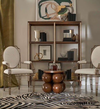 Jonathan Charles Fine Furniture - JC Modern - Orb Round Accent Table - 007-3-DQ0-MBM veiw 5