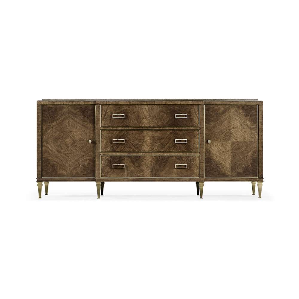 Jonathan Charles Fine Furniture - JC Traditional - Barcelona Credenza - 496075-WBA veiw 3