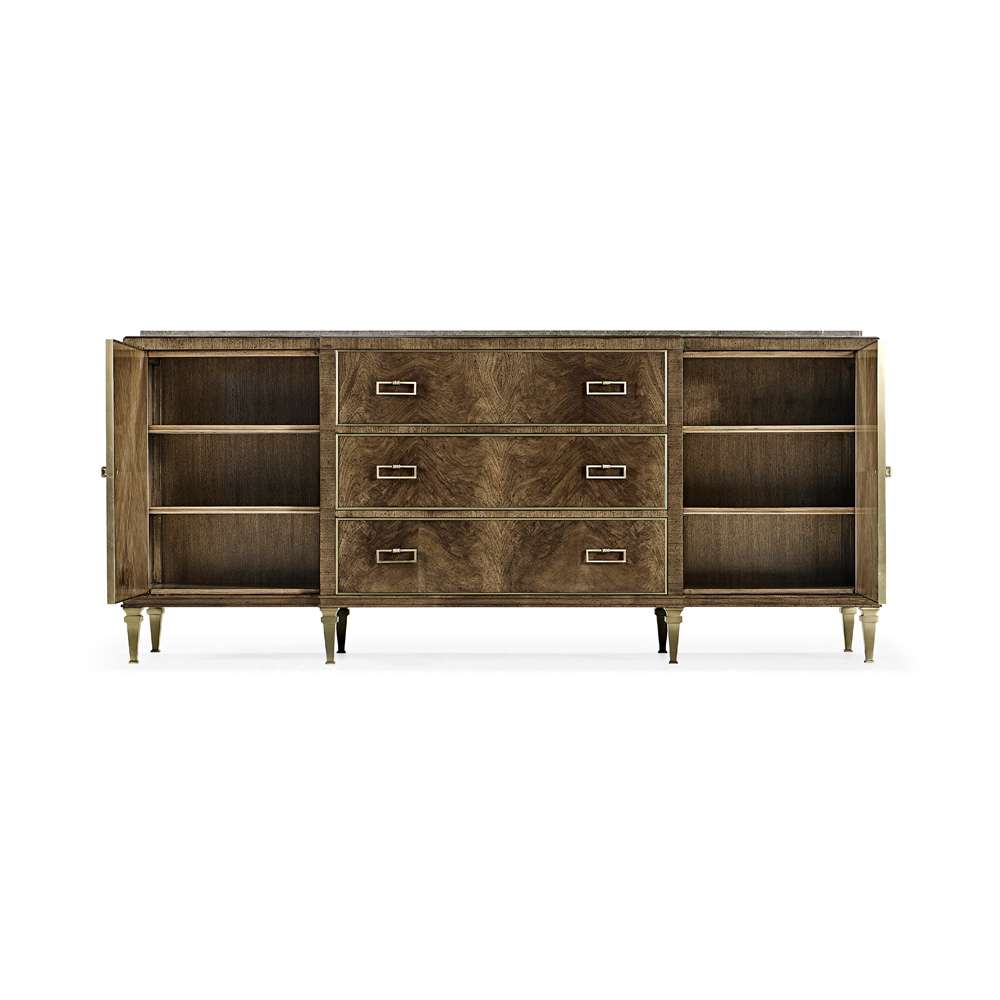 Jonathan Charles Fine Furniture - JC Traditional - Barcelona Credenza - 496075-WBA veiw 4