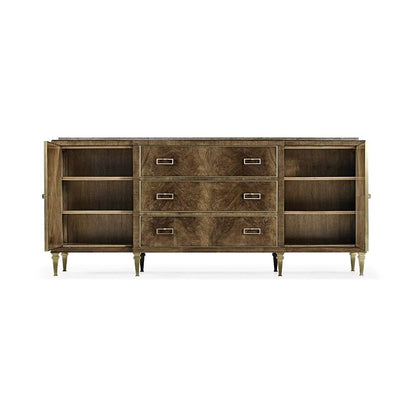 Jonathan Charles Fine Furniture - JC Traditional - Barcelona Credenza - 496075-WBA veiw 4
