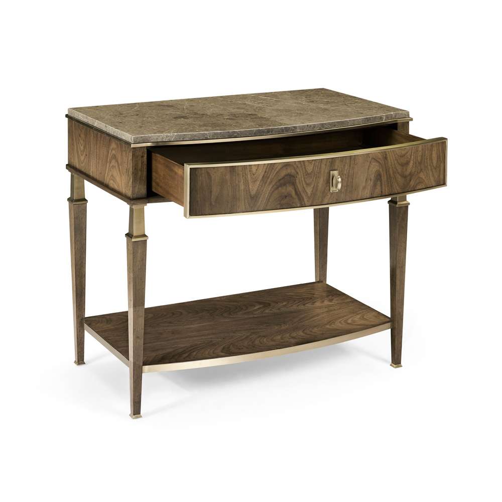 Jonathan Charles Fine Furniture - JC Traditional - Barcelona Nightstand - 496077-WBA veiw 2