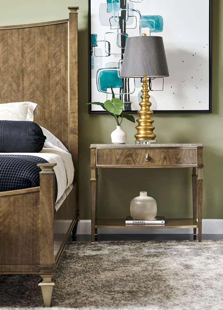 Jonathan Charles Fine Furniture - JC Traditional - Barcelona Nightstand - 496077-WBA veiw 5