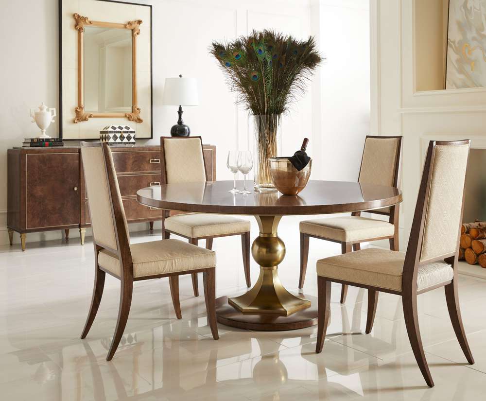 Jonathan Charles Fine Furniture - JC Traditional - Barcelona Round Dining Table - 496082-65L-WBA veiw 4