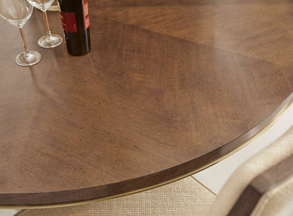 Jonathan Charles Fine Furniture - JC Traditional - Barcelona Round Dining Table - 496082-65L-WBA veiw 5