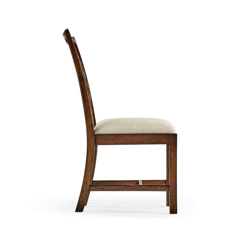 Jonathan Charles Fine Furniture - JC Traditional - Buckingham Chippendale Mahogany Side Chair - 493330-SC-MAH-F200 veiw 4