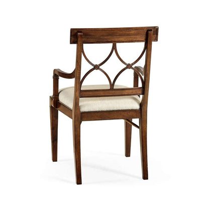 Jonathan Charles Fine Furniture - JC Traditional - Buckingham Regency Mahogany Curved Back Arm Chair - 494347-AC-MAH-F200 veiw 4