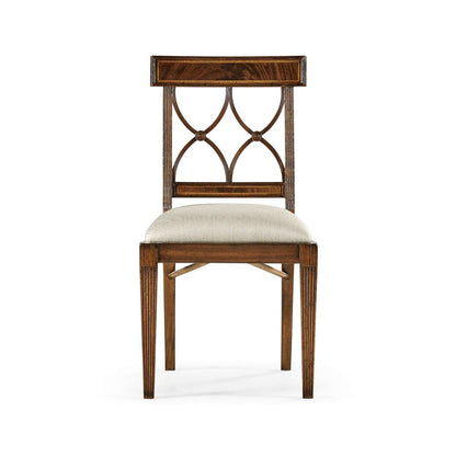 Jonathan Charles Fine Furniture - JC Traditional - Buckingham Regency Mahogany Curved Back Side Chair - 494347-SC-MAH-F200 veiw 2