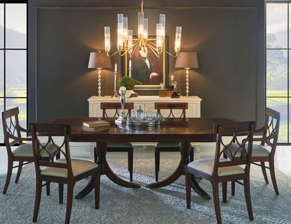 Jonathan Charles Fine Furniture - JC Traditional - Buckingham Regency Mahogany Curved Back Side Chair - 494347-SC-MAH-F200 veiw 5