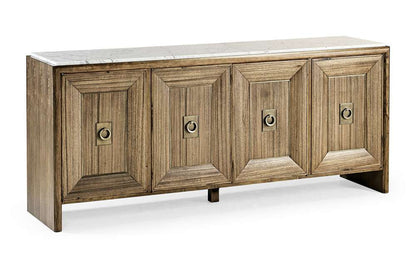 Jonathan Charles Fine Furniture - JC Traditional - Hamilton White Marble Credenza - 496006-PGA-M025 veiw 1
