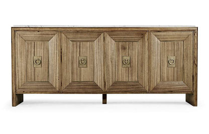 Jonathan Charles Fine Furniture - JC Traditional - Hamilton White Marble Credenza - 496006-PGA-M025 veiw 2