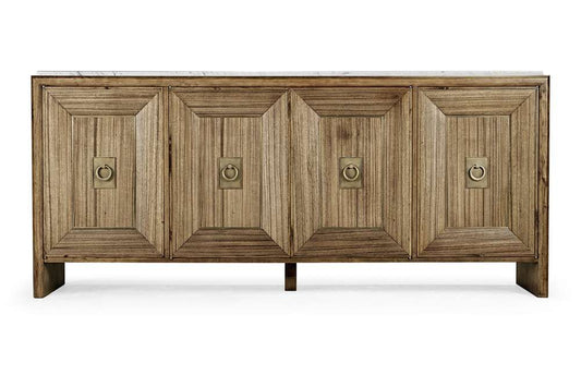 Jonathan Charles Fine Furniture - JC Traditional - Hamilton White Marble Credenza - 496006-PGA-M025 veiw 2