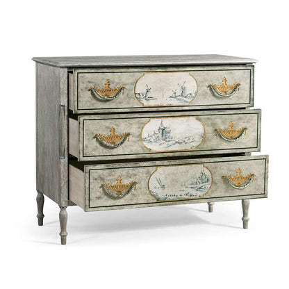 Jonathan Charles Fine Furniture - JC Traditional - Morningside Chest of Drawers - 007-1-901-OCB veiw 2