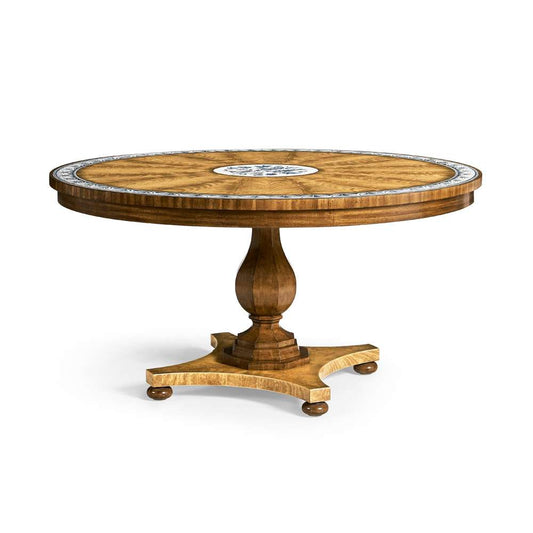 Jonathan Charles Fine Furniture - JC Traditional - Vermeer Round Pedestal Dining Table - 007-2-D00-DCJ veiw 1
