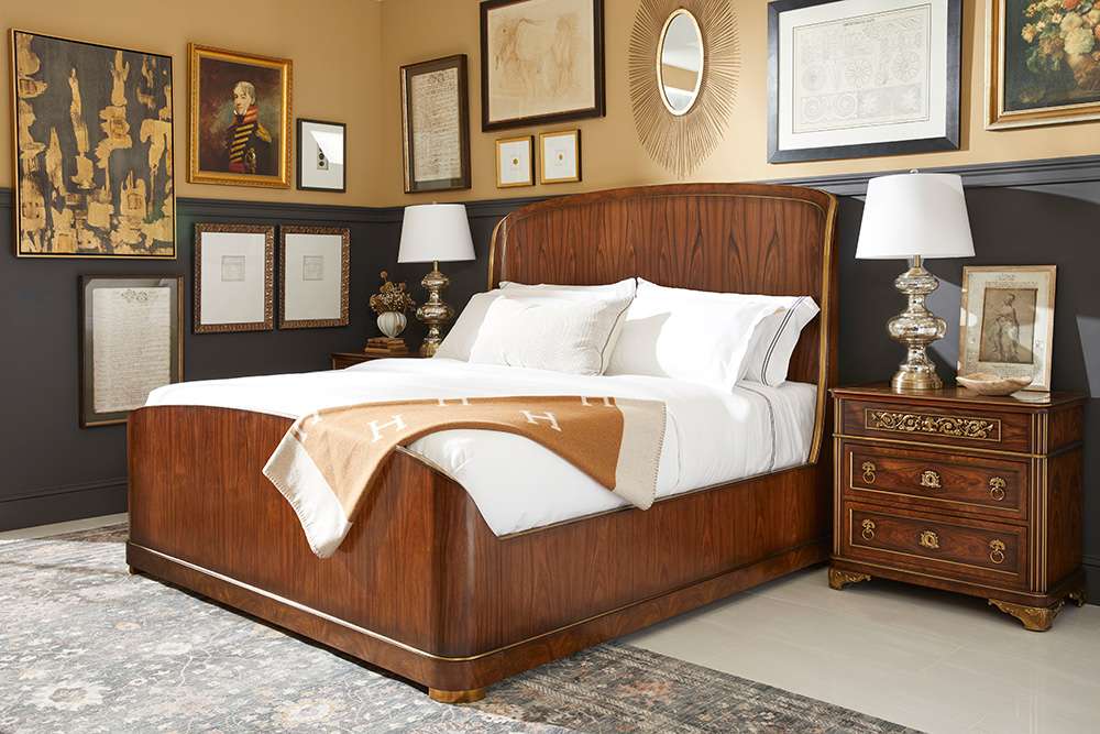 Jonathan Charles Fine Furniture - JC Traditional - Viceroy King Panel Bed - 008-1-110-VBS veiw 2