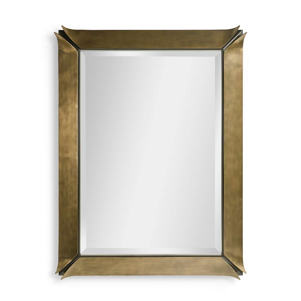 Jonathan Charles Fine Furniture - Modern Accents - Hammersmith Rectangle Mirror - 007-3-300-SBR veiw 1