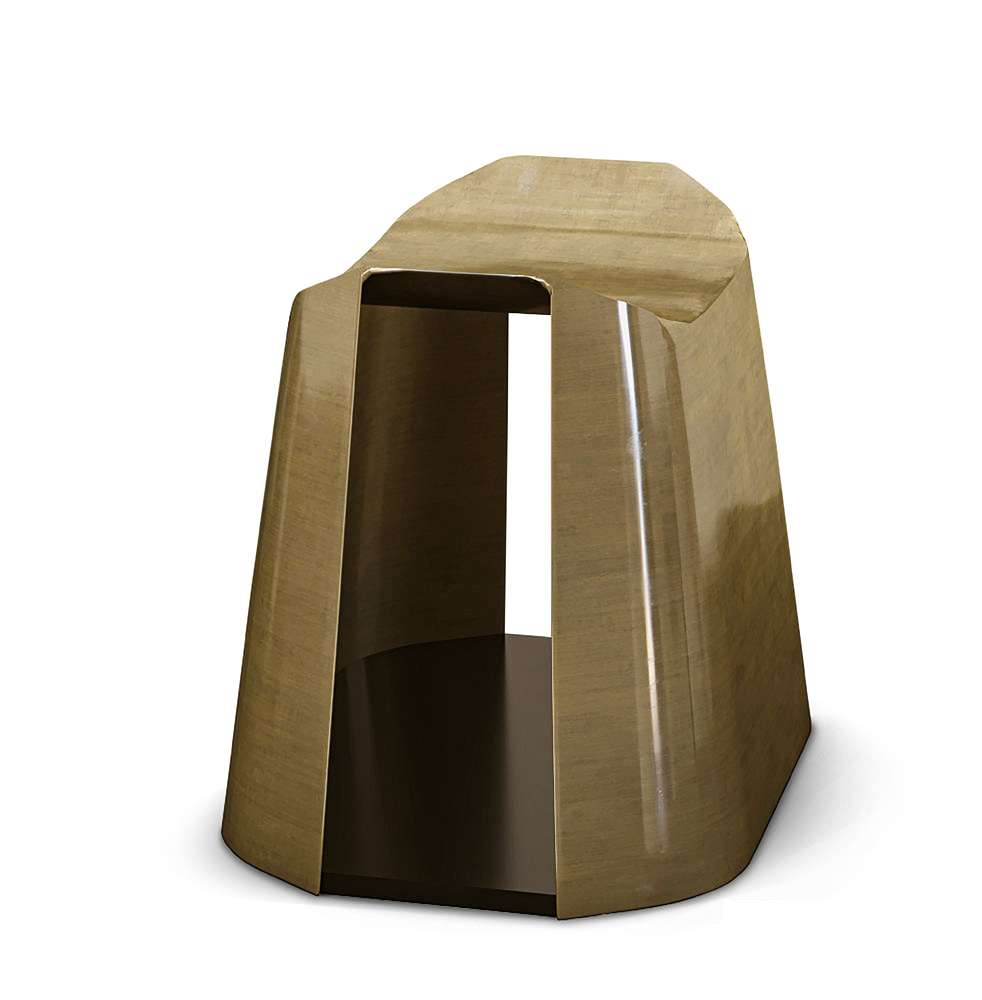 Jonathan Charles Fine Furniture - Modern Accents - Hammersmith Stool - 007-3-B40-SBR veiw 2