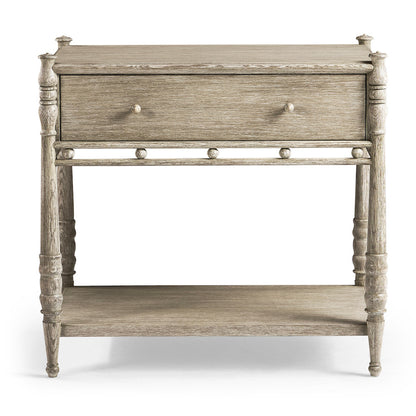 Jonathan Charles Fine Furniture - Morris Bedside Table - 530261-GYO view 3