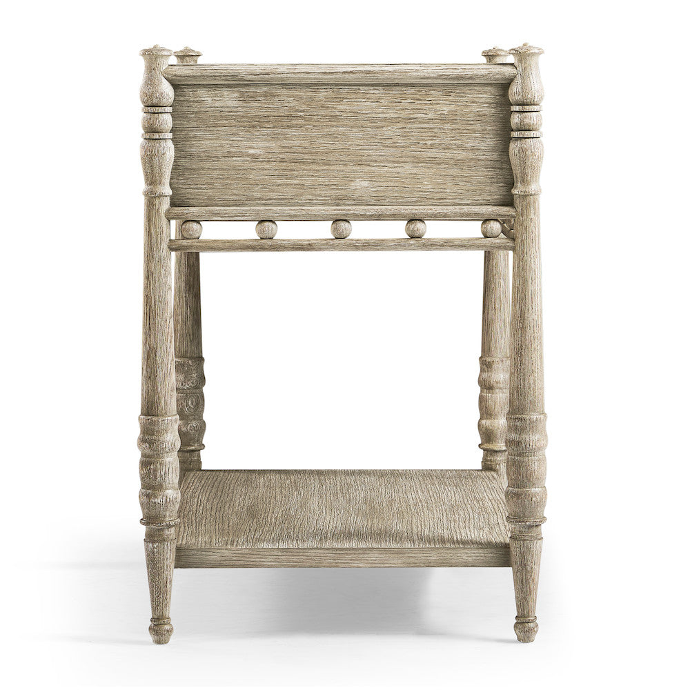 Jonathan Charles Fine Furniture - Morris Bedside Table - 530261-GYO view 4
