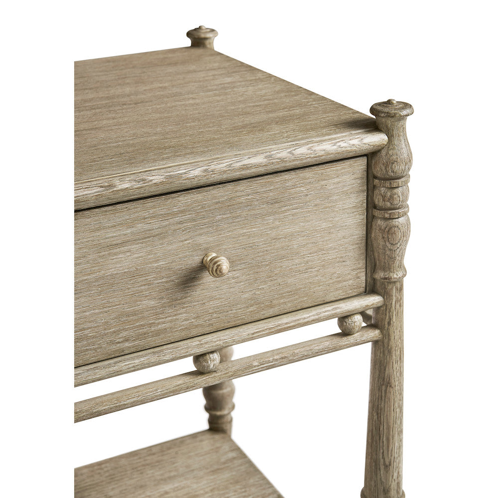 Jonathan Charles Fine Furniture - Morris Bedside Table - 530261-GYO view 8