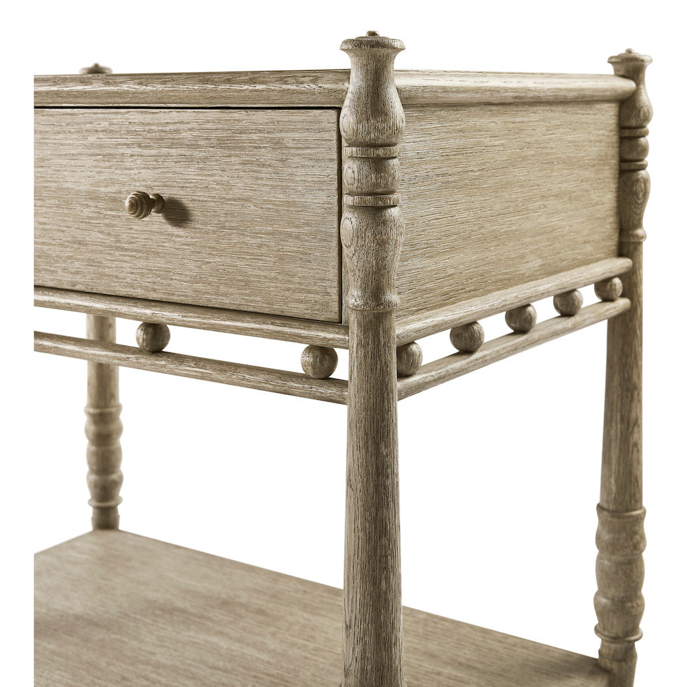 Jonathan Charles Fine Furniture - Morris Bedside Table - 530261-GYO view 9