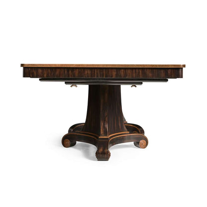 Jonathan Charles Fine Furniture - New Traditional - Rosette Dining Table - 007-2-A60-ABG veiw 4