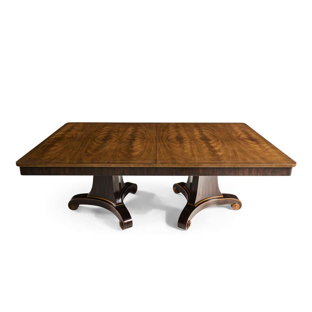 Jonathan Charles Fine Furniture - New Traditional - Rosette Dining Table - 007-2-A60-ABG veiw 5
