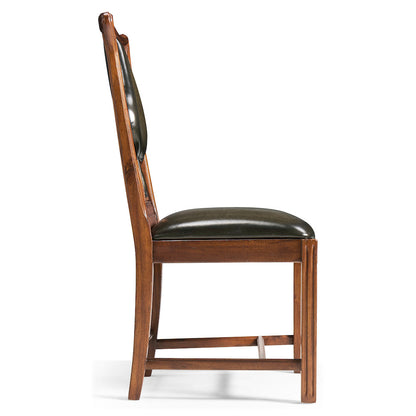 Jonathan Charles Fine Furniture - Playing Card "Spade" Side Chair - 493361-SC-WAL-L007 view 4