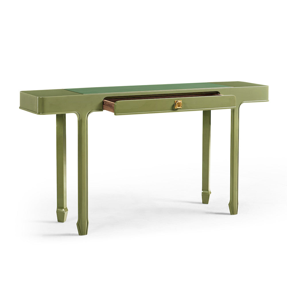 Jonathan Charles Fine Furniture - Polly Avo Rectangular Console Table - 500560-LDG view 2