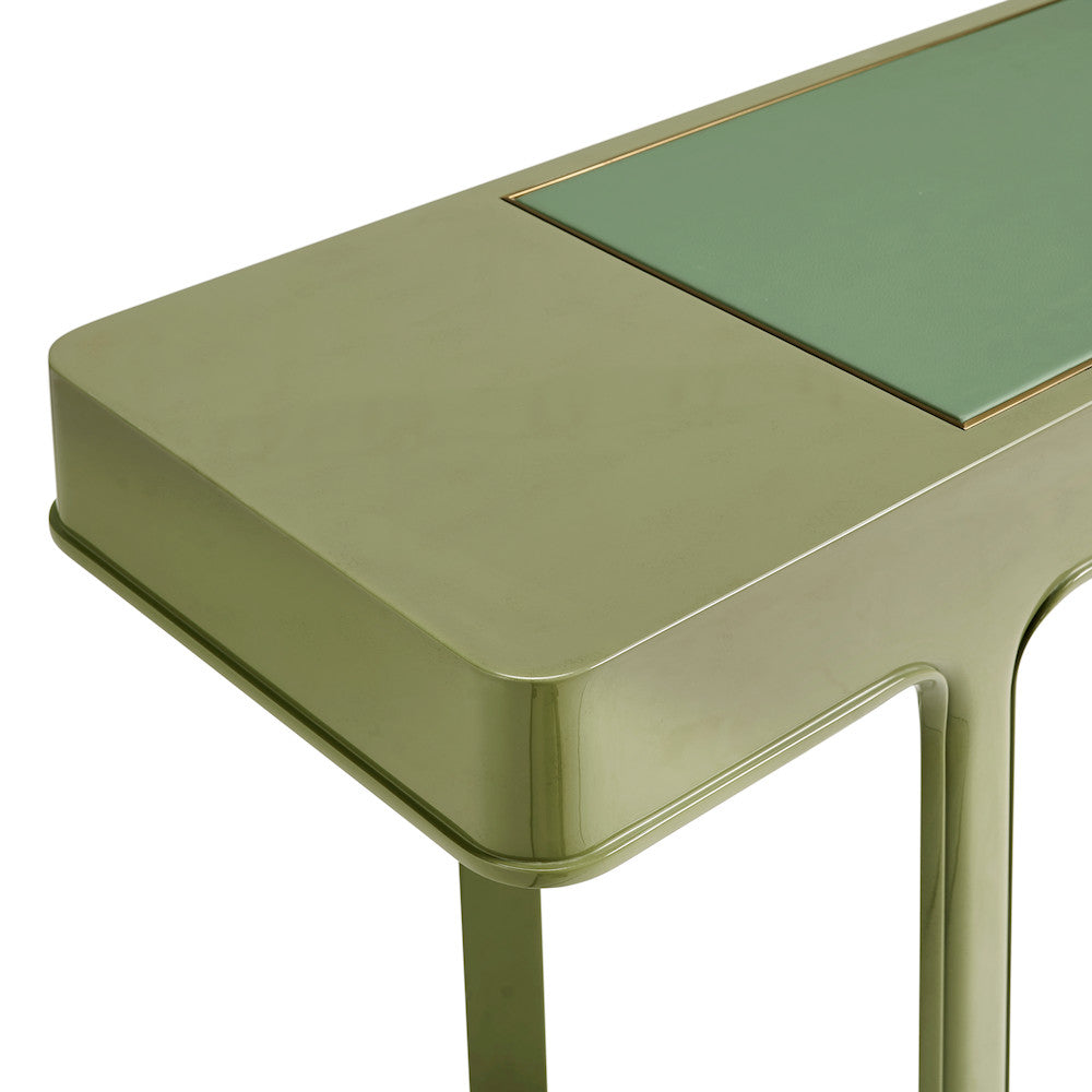 Jonathan Charles Fine Furniture - Polly Avo Rectangular Console Table - 500560-LDG view 10
